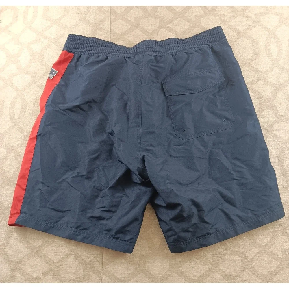 NFL New England Patriots G III Apparel Men's Board Shorts Navy Red Logo Size‎ L - Picture 2 of 8